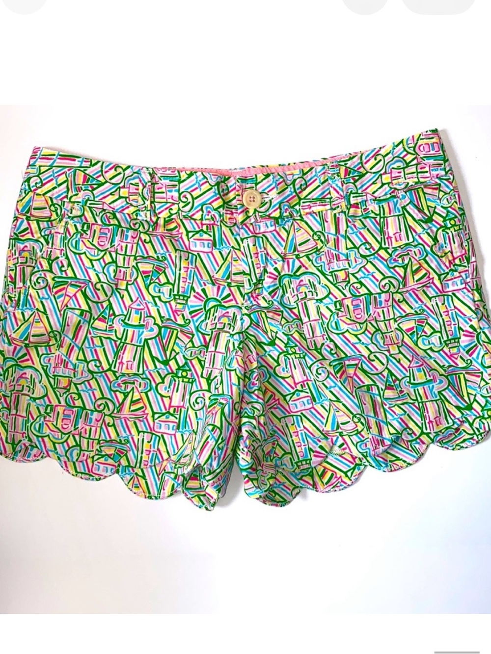 Lilly Pulitzer Buttercup Shorts EUC